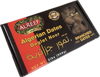 Al Reef Algerian Dates W/Branches (2LB) - Papaya Express